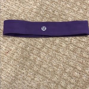Lululemon head band dark purple